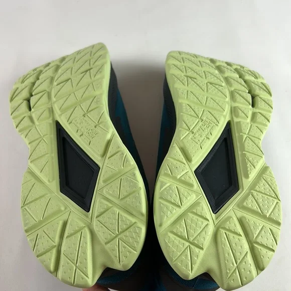 NWT HOKA ONE ONE Mach 4 Men's Running, US 14 Mesh Blue Coral Black - Picture 7 of 7